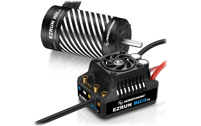 Hobbywing Brushless-Antriebsset Ezrun MAX10 G2 140A Combo 2400 kV