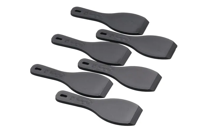 TTM Raclette-Spachtel 6 pezzi, nero