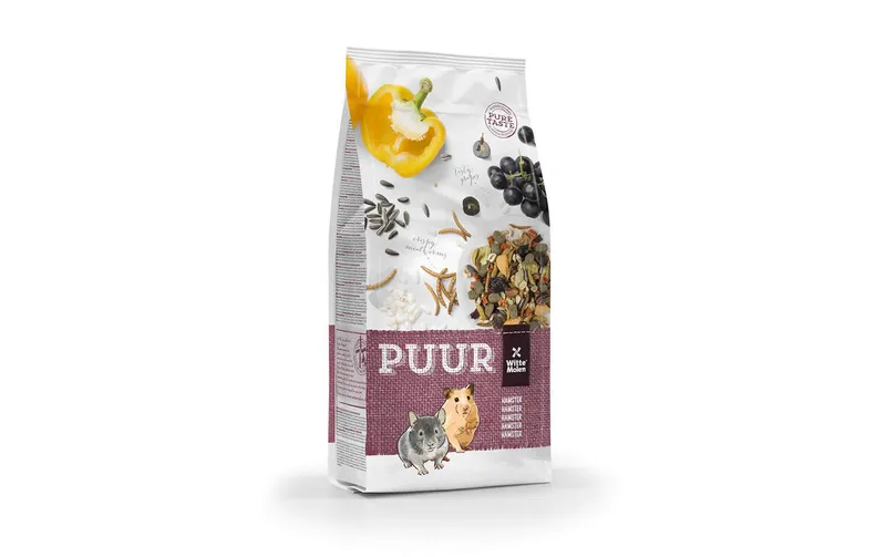Witte Molen Hauptfutter Puur Gourmet-Müsli für Hamster, 400 g