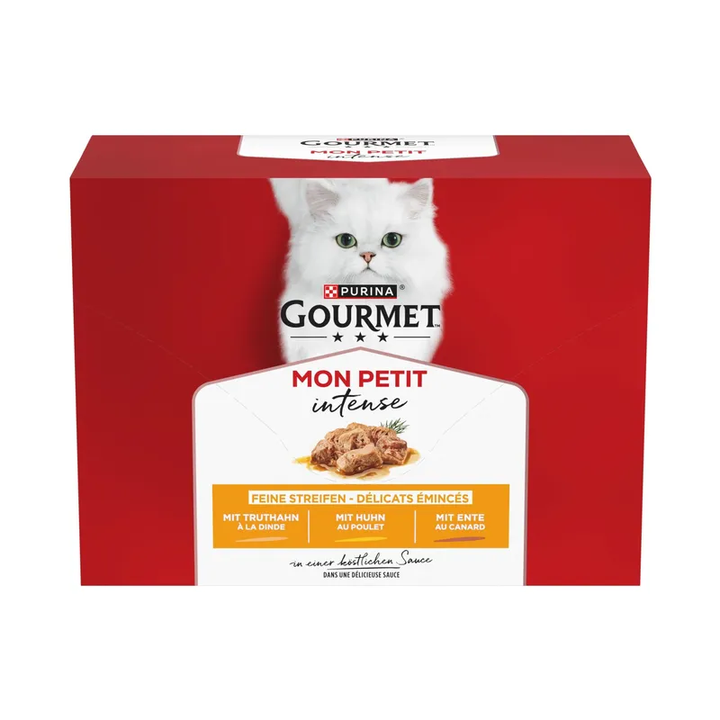 Purina Gourmet Nassfutter Mon Petit Intense 12 x 50 g