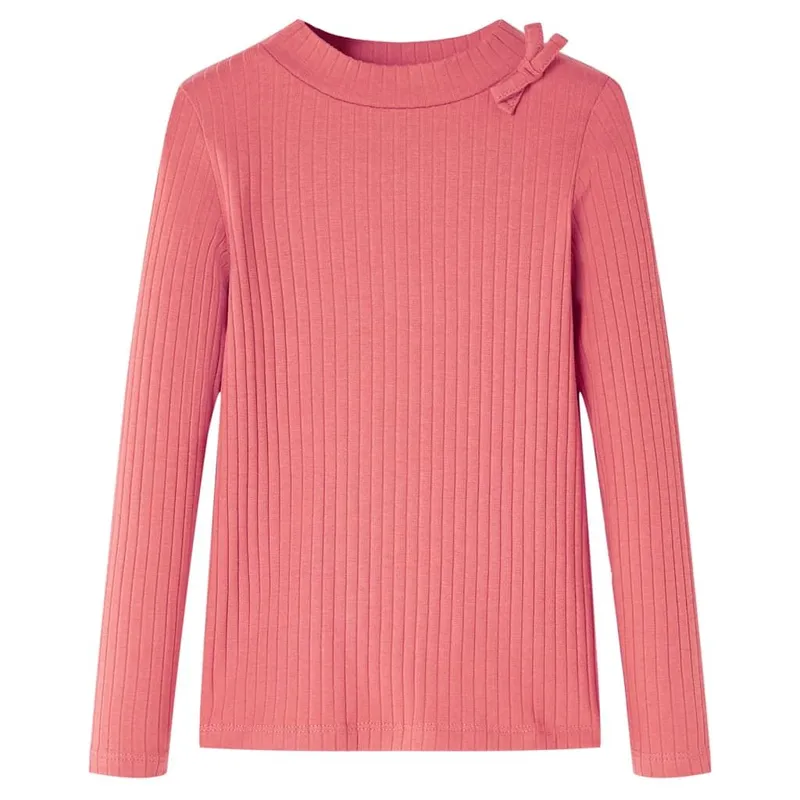 T-shirt enfants à manches longues rose vieux 128