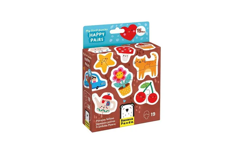 Banana Panda Puzzle My First Happy Pairs Pappe 38 Teile