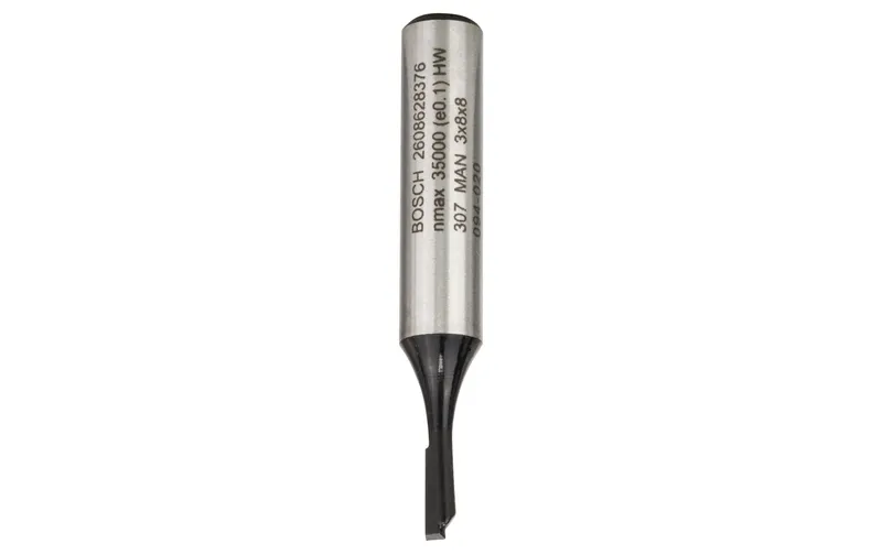 Bosch Professional Nutfräser Standard for Wood D1 3 mm, L 8 mm, G 51 mm
