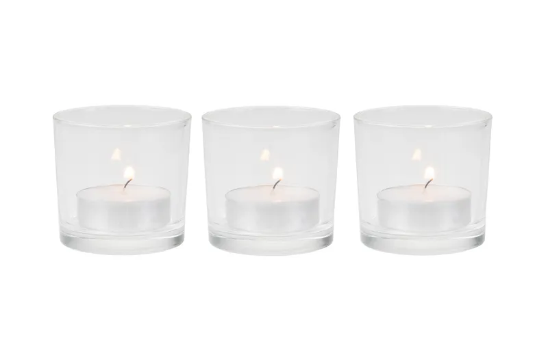 COCON Teelichthalter in glass, 3 pieces