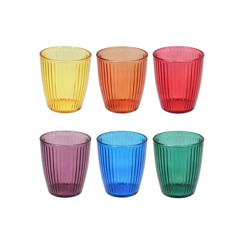 Tognana Tognana Verres à boire Panama 320 ml, 6 pièces, Multicolore