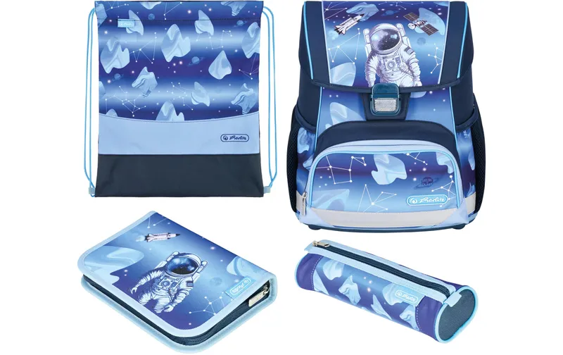 Herlitz Schulthek-Set Loop Plus Cosmic Explorer 17 l
