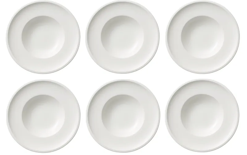 Villeroy & Boch Suppen- & Pastateller Artesano Original 6 pièces,blanc