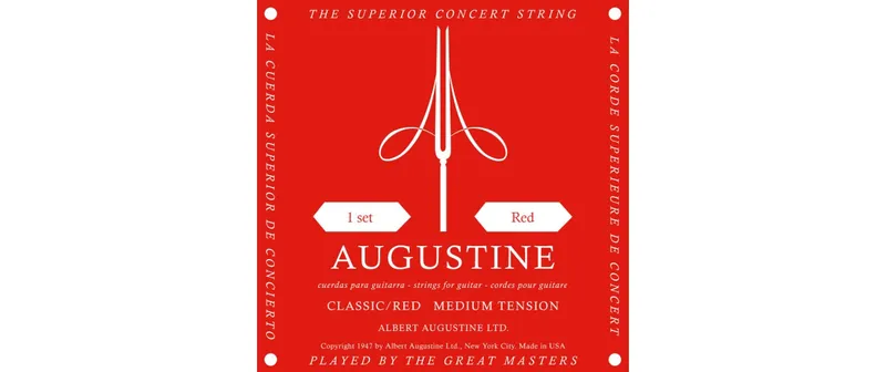 Augustine Gitarrensaiten Classic Red Medium
