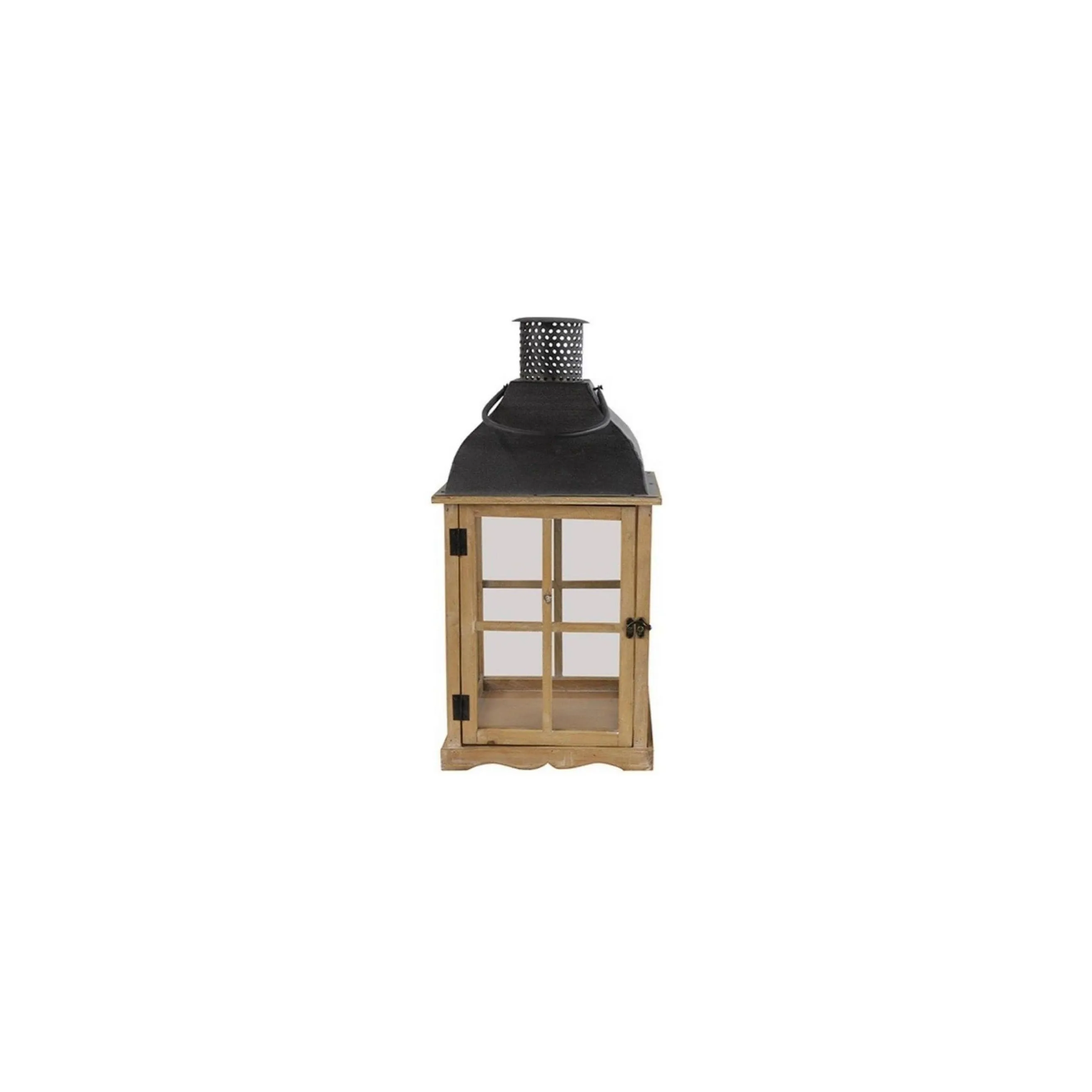 CHALET Chalet Laterne Tarkio L 28 cm, Braun