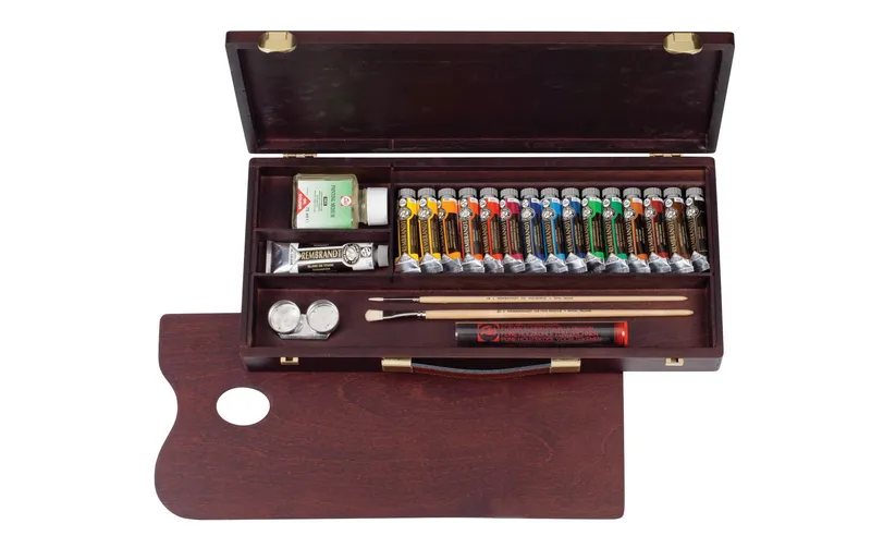 Rembrandt Ölfarbe Traditional 15 Tuben, multicolore