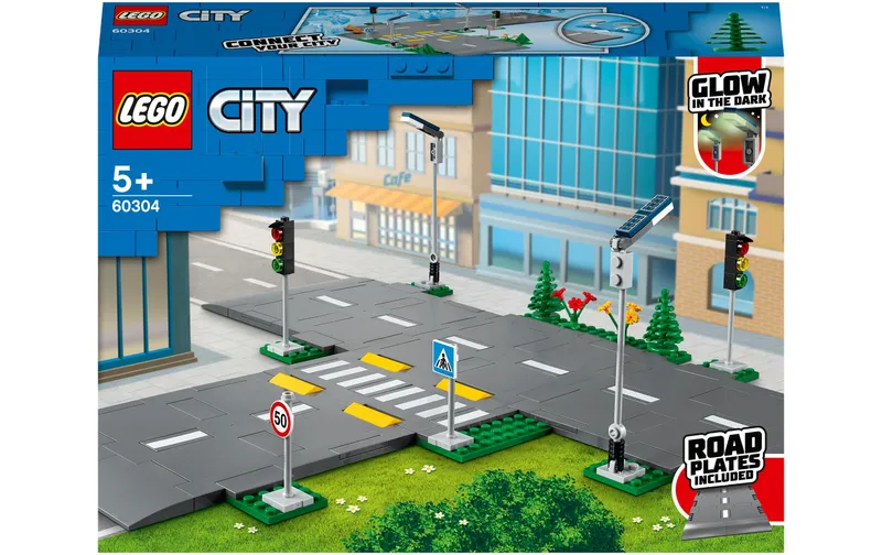 LEGO® City Strassenkreuzung avec Ampeln 60304