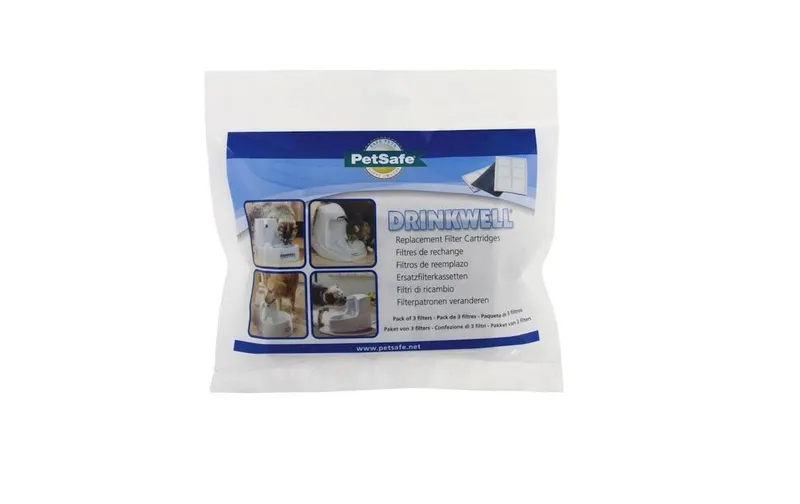 PetSafe Zubehör Ersatz-Aktivkohlefilter Drinkwell, 3 pezzi
