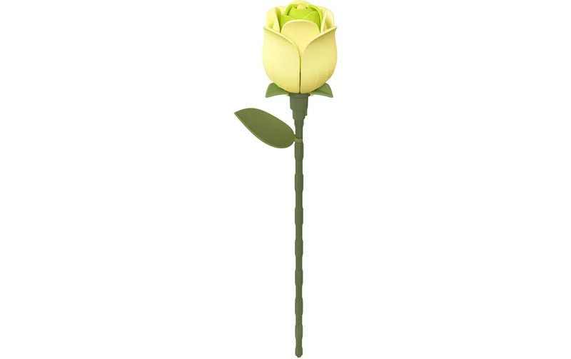 ROKR Bausatz Green Rose 3D-Puzzle