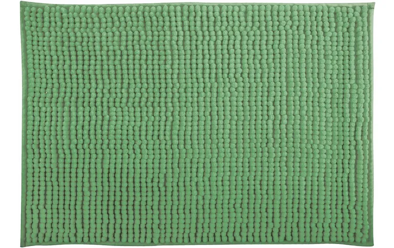MSV Badteppich Chenille 60 x 90 cm, Hellgrün