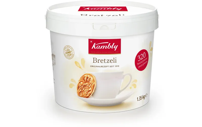Kambly Guetzli Bretzeli Gastro Eimer 1.35 kg