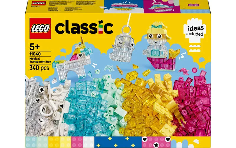 LEGO® Classic Zauberbox avec durchsichtigen Steinen 11040