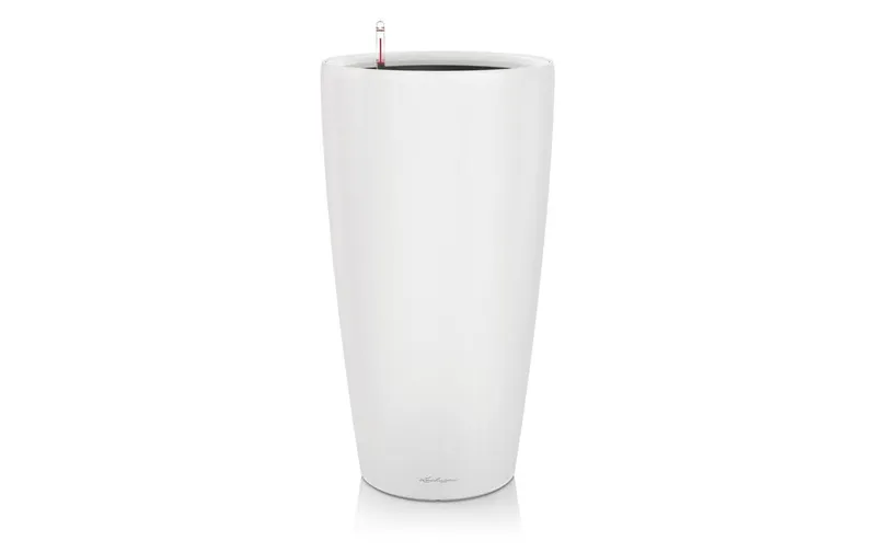 Lechuza RONDO Premium 32 - Komplettset Weiss matt