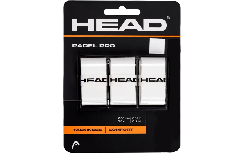 HEAD Padel Grip Padel Pro 3er-Pack, Weiss