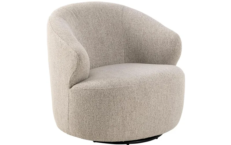 AC Design Sessel Westport Beige, 80 x 80 x 76.5 cm