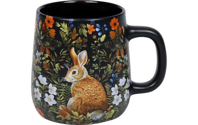 Könitz Kaffeebecher Rabbit 395 ml, 1 Stück, Mehrfarbig