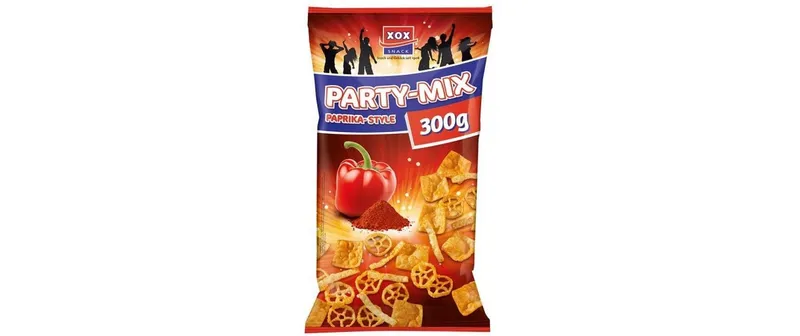 XOX Snack Party-Mix Saveur Paprika 300 g