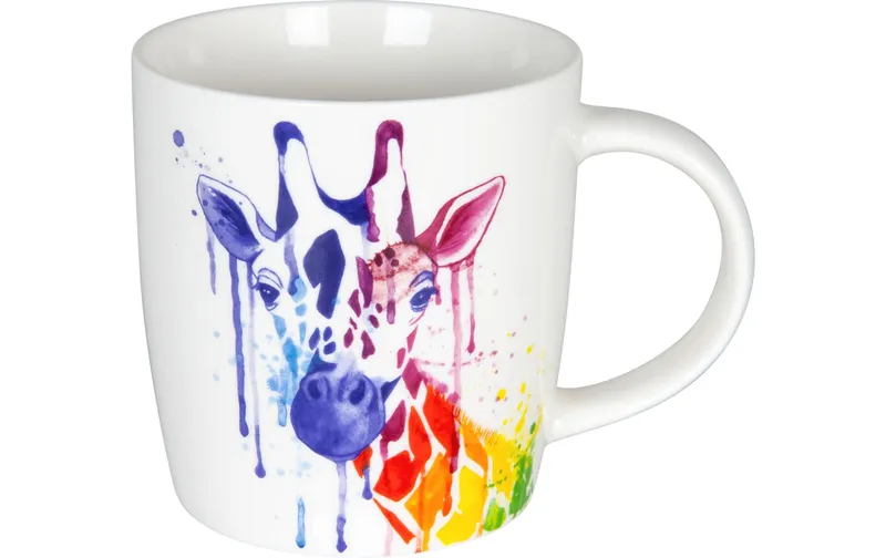 Könitz Universaltasse Giraffe watercoloured Animals 350 ml, 1 pièces