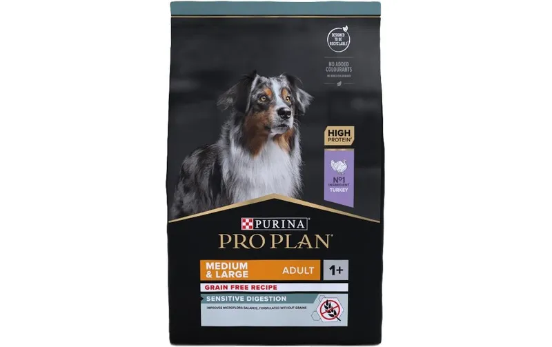 Purina Pro Plan Trockenfutter M/L Adult Sens. Dig. Grainfree Truth., 2.5 kg