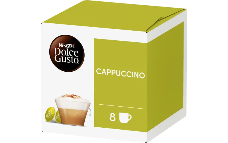 Nescafé Kaffeekapseln Dolce Gusto Cappuccino 8 Portionen