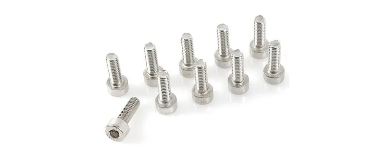 OEM Zylinderkopfschrauben M2x10 mm stainless steel