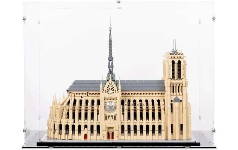 iDisplayit Baukasten Acryl-Display per LEGO 21061 Notre-Dame de Paris