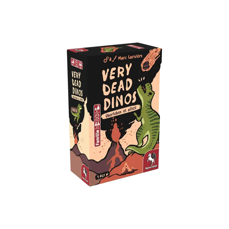Pegasus Spiele Kartenspiel Very Dead Dinos – T-Rex -DE