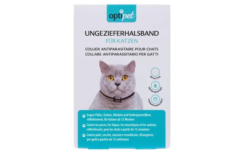 OptiPet Anti-Parasit-Halsband for Katzen, 1 pieces