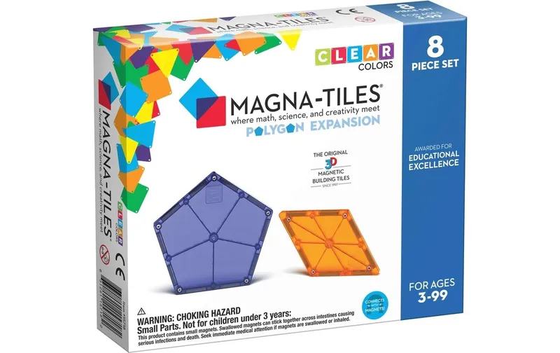 Magna-Tiles Bausteinmodell Polygone Erweiterungsset