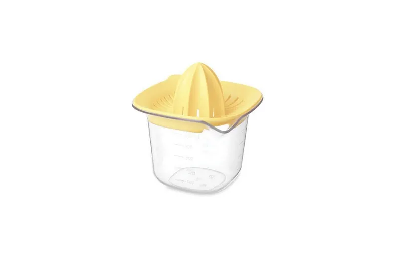 Brabantia Zitruspresse Tasty+ avec Messbecher, Vanilla Yellow