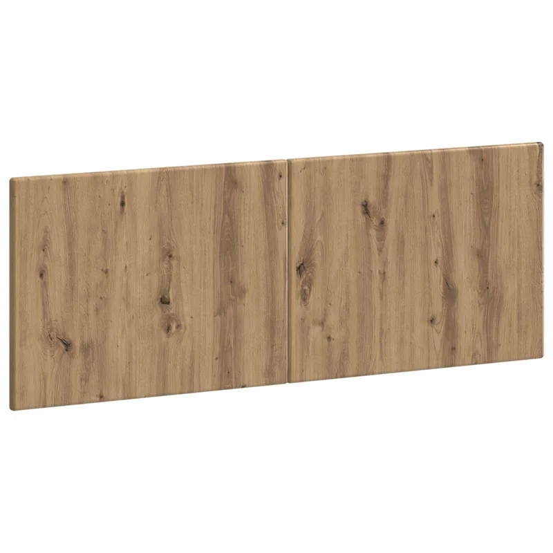 Tête de lit murale BREDA Chêne artisanal Bois d'ingénierie