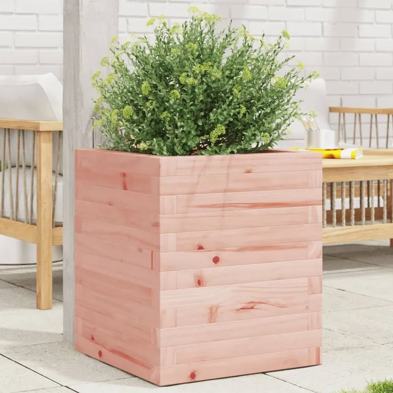 planter 40x40x46 cm Massivholz Douglasie