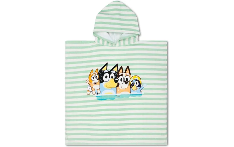 Swim Essentials Baby-Poncho Bluey Türkis, 65 x 65 cm