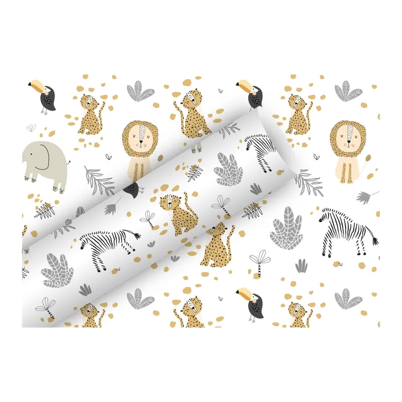 brown + Company Geschenkpapier Little Ones 2 m x 70 cm, multicolour