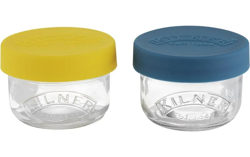 Kilner Einmachglas Snack and Store 125 ml, 2 pieces