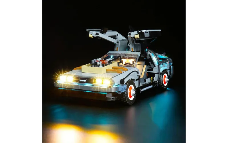 BrickBling LED-Licht-Set pour LEGO® DeLorean(10300)