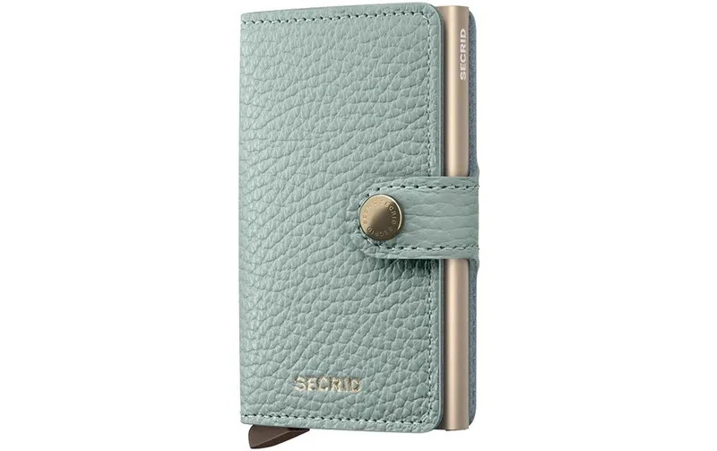 SECRID Portemonnaie Miniwallet Pebble Sea Green
