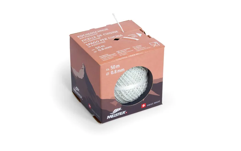 Spago da cucina Meister PES, Ø 0.8 mm, 50 m, 14 kg, Bianco