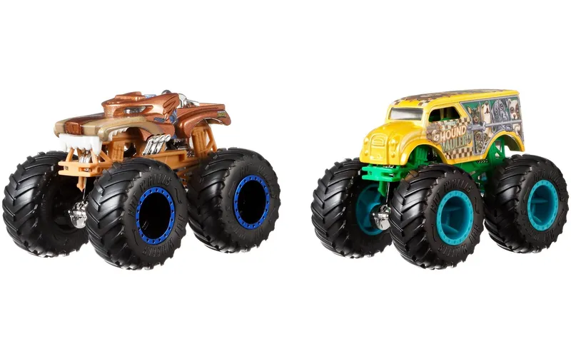 Hot Wheels Monster Trucks 1:64 la-Cast 2er-Pack