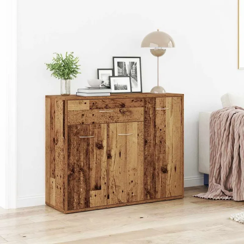 Sideboard Altholz-Optik 88x30x70 cm derivato del legno