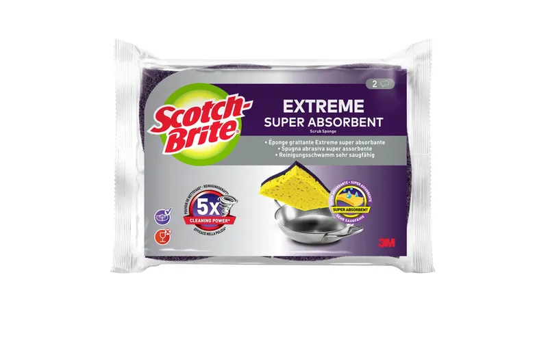 Scotch-Brite Schwamm Extreme 2 pièces