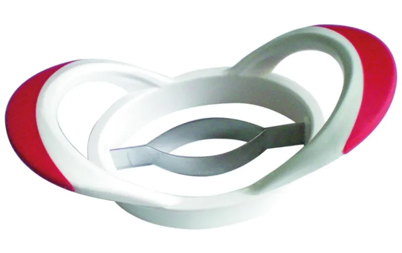 Westmark Mangoteiler, 11 x 20 x 6 cm rosso/bianco