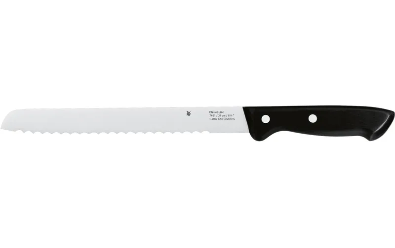 WMF Brotmesser Classic Line 21 cm, black