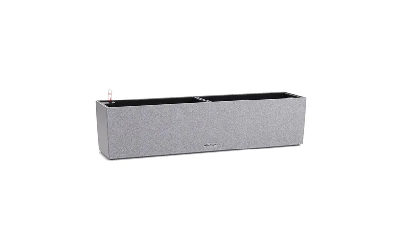 Lechuza Blumentopf BALCONERA Stone 80 Hellgrau