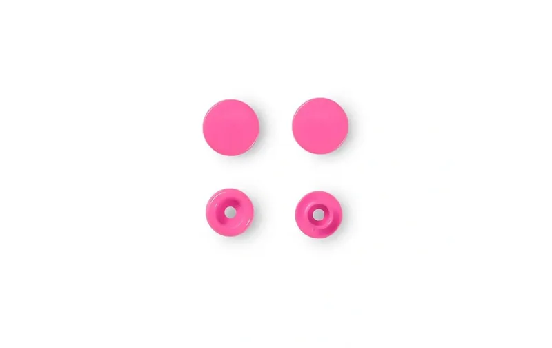 Prym Druckknöpfe Color Snaps Pink, Ø 12,4 mm, 30 pezzi