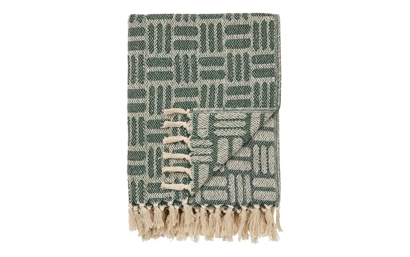 House Nordic Decke Adana Plaid 130 x 180 cm, green